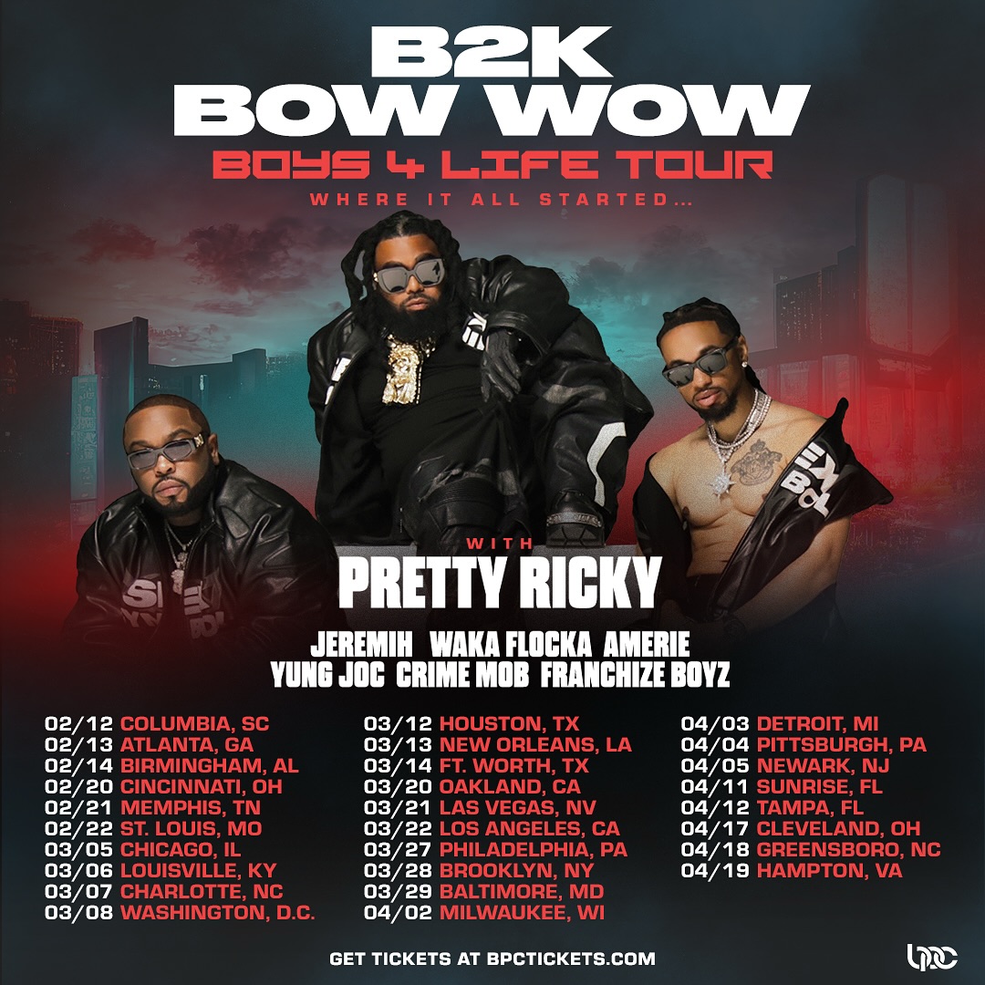 Pretty Ricky Boys 4 Life Tour Poster 2026